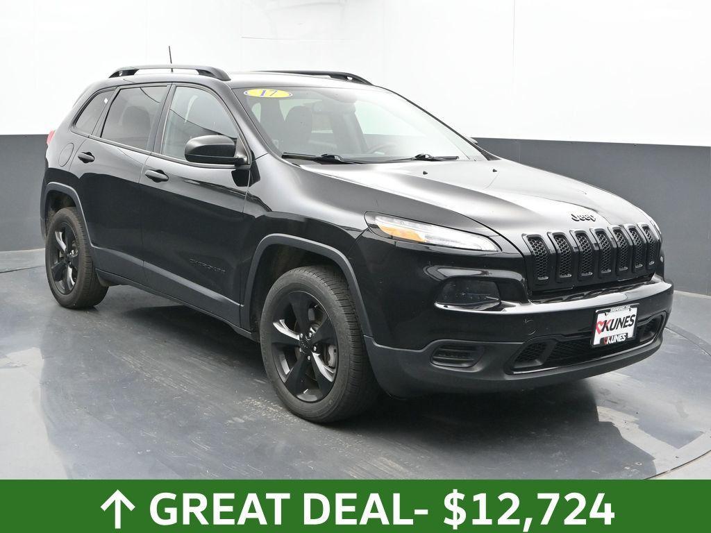 used 2017 Jeep Cherokee car, priced at $12,724