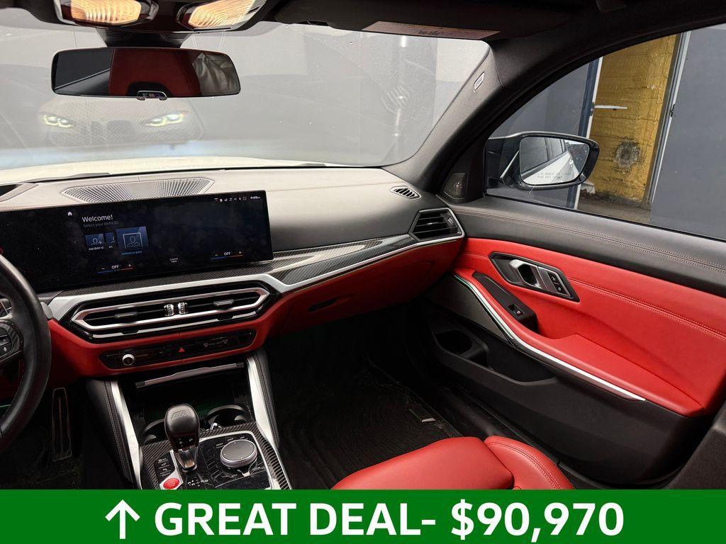 used 2023 BMW M3 car, priced at $90,970