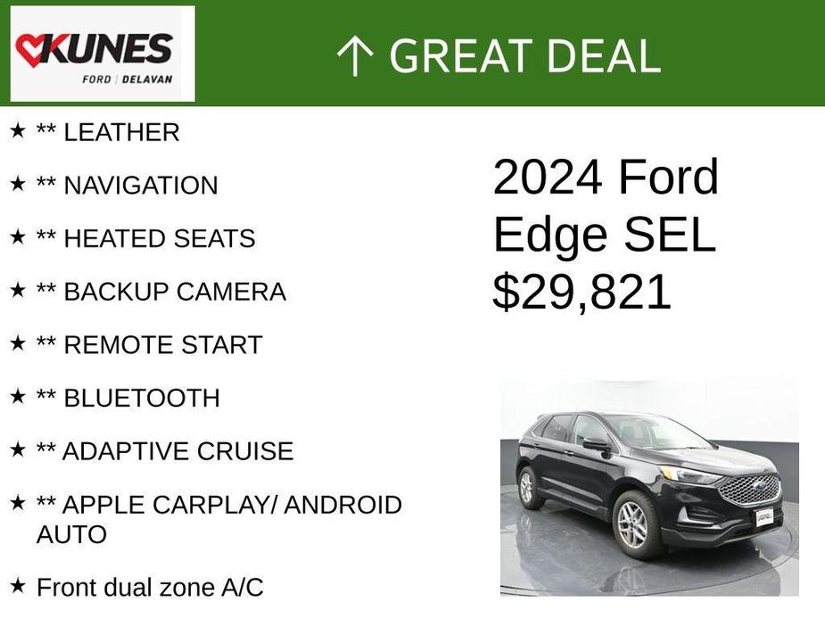 used 2024 Ford Edge car, priced at $29,821