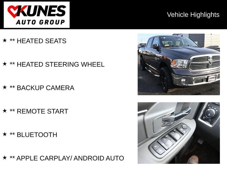 used 2018 Ram 1500 car, priced at $20,165