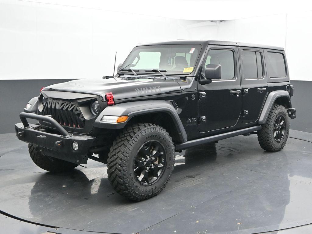 used 2021 Jeep Wrangler Unlimited car, priced at $29,720