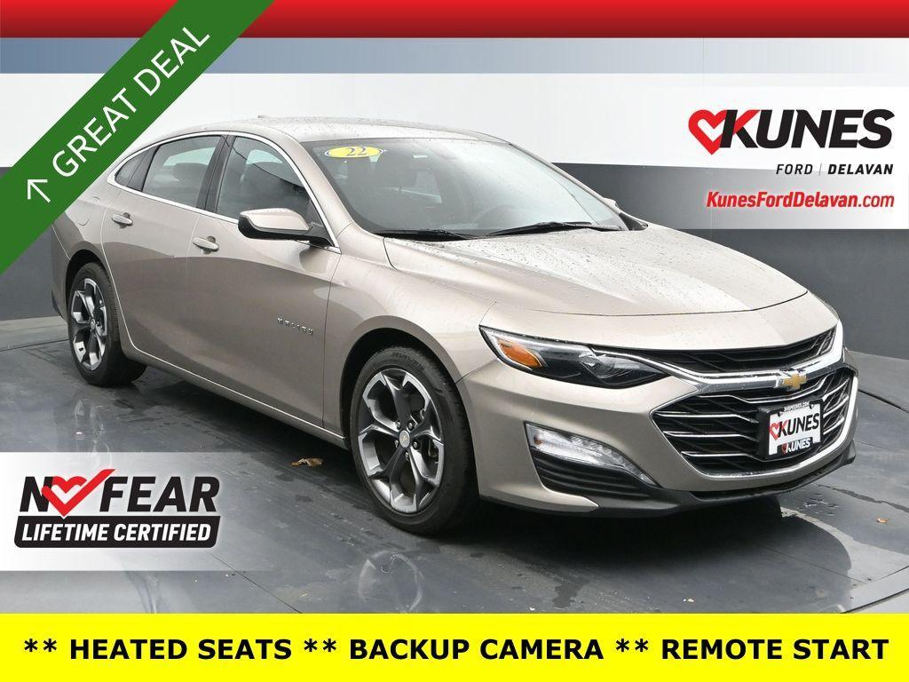 used 2022 Chevrolet Malibu car, priced at $15,779