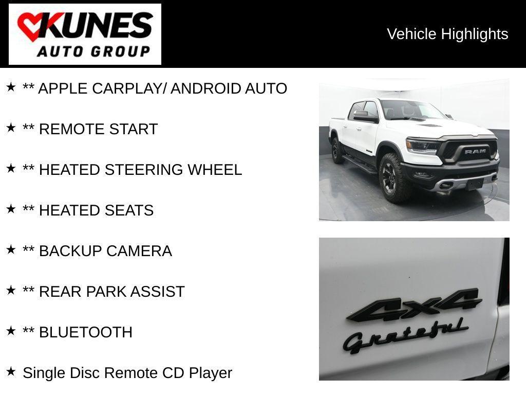 used 2019 Ram 1500 car, priced at $21,851