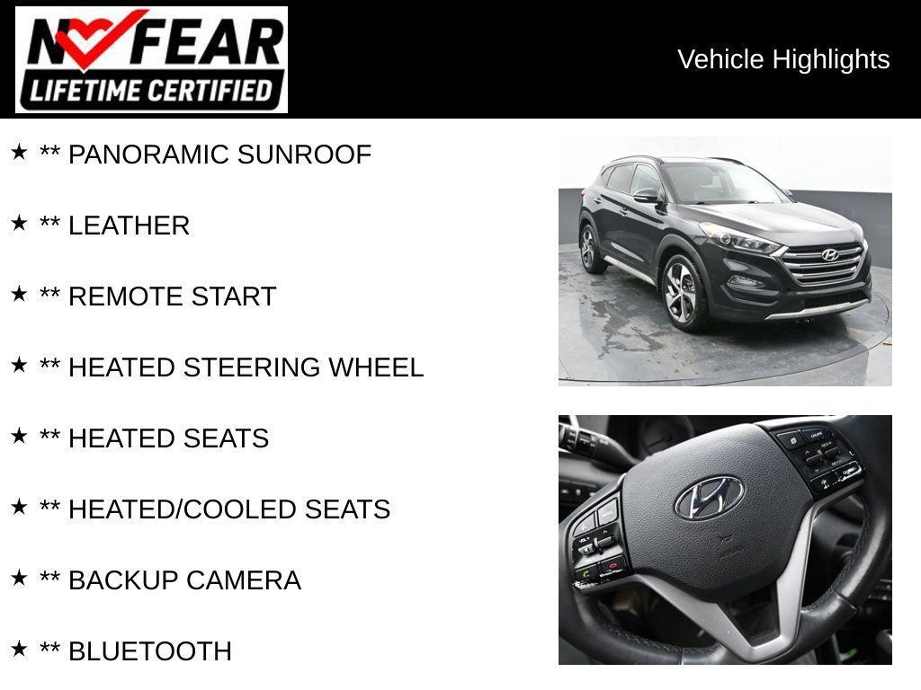used 2018 Hyundai Tucson car, priced at $19,083