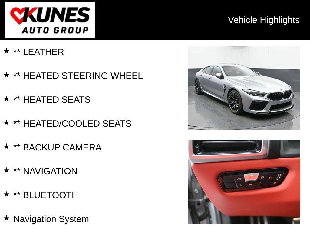 used 2020 BMW M8 car, priced at $73,249