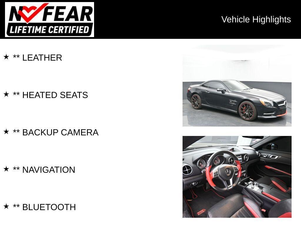used 2016 Mercedes-Benz SL-Class car, priced at $46,198