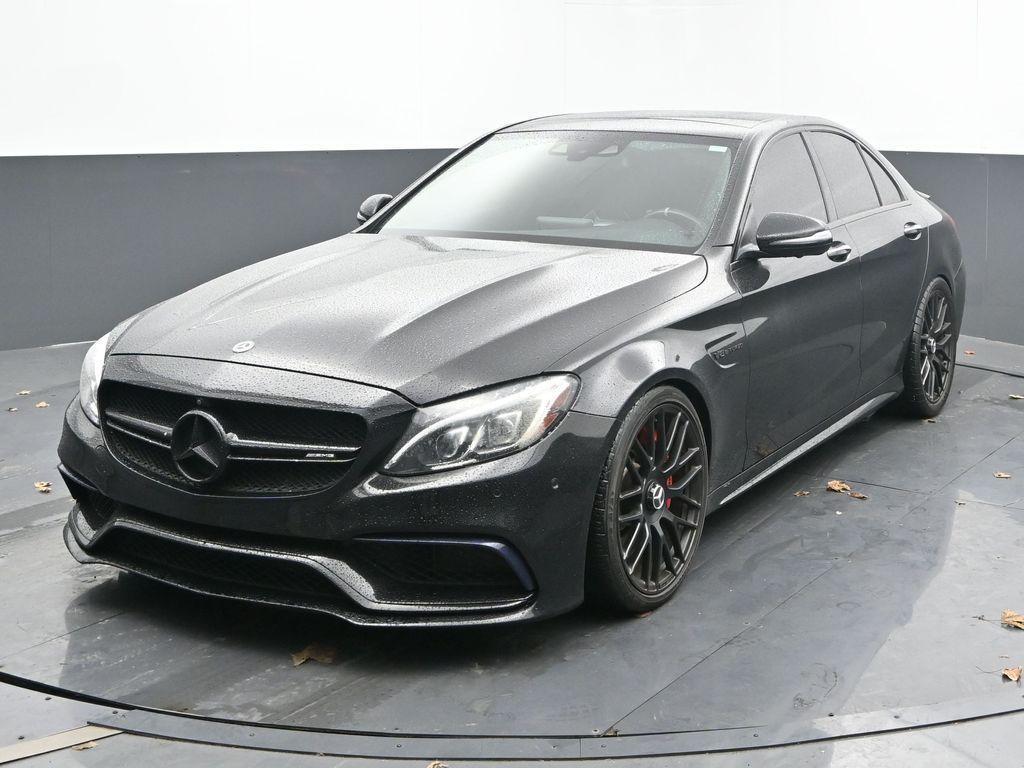 used 2018 Mercedes-Benz AMG C 63 car, priced at $47,495