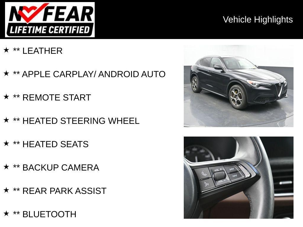 used 2020 Alfa Romeo Stelvio car, priced at $22,907