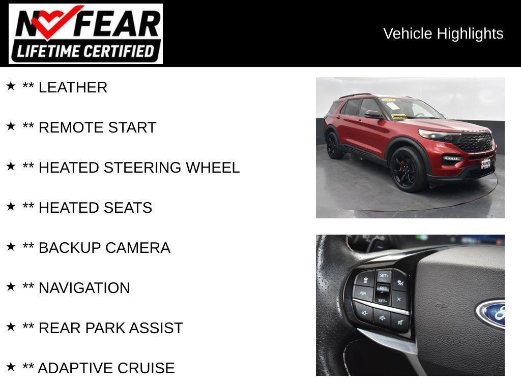 used 2022 Ford Explorer car, priced at $40,469