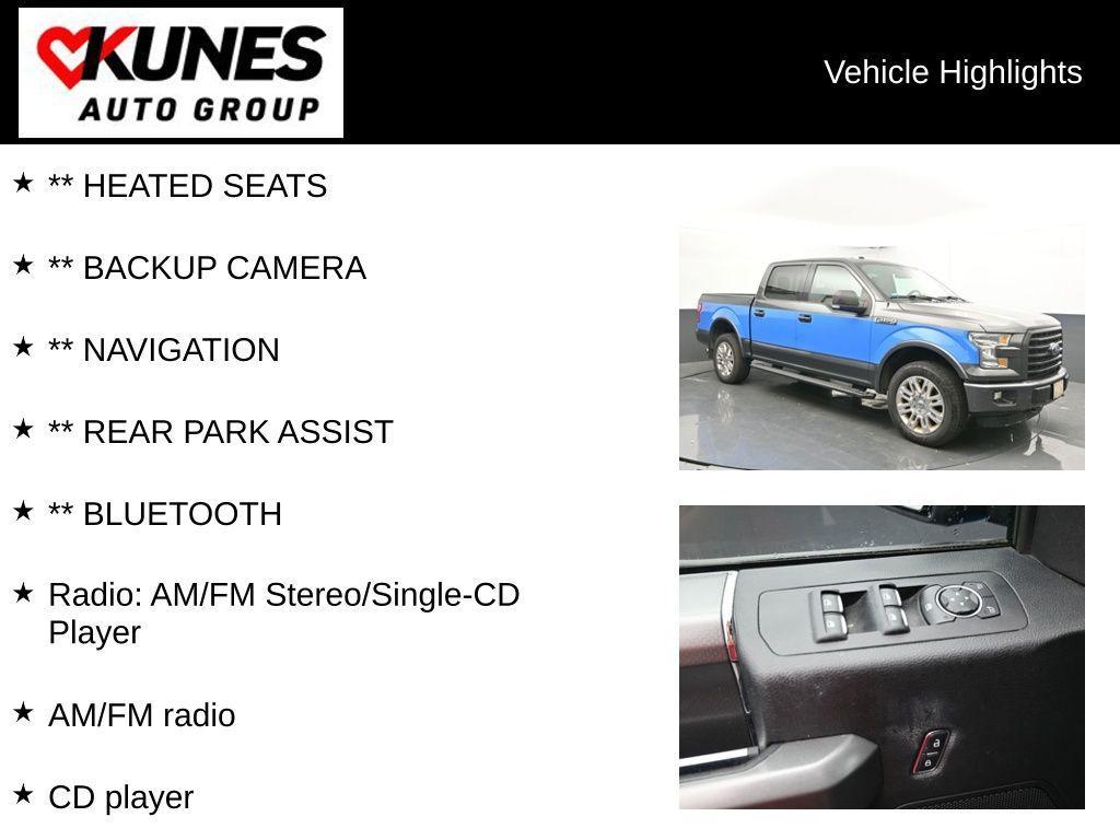 used 2016 Ford F-150 car, priced at $16,185