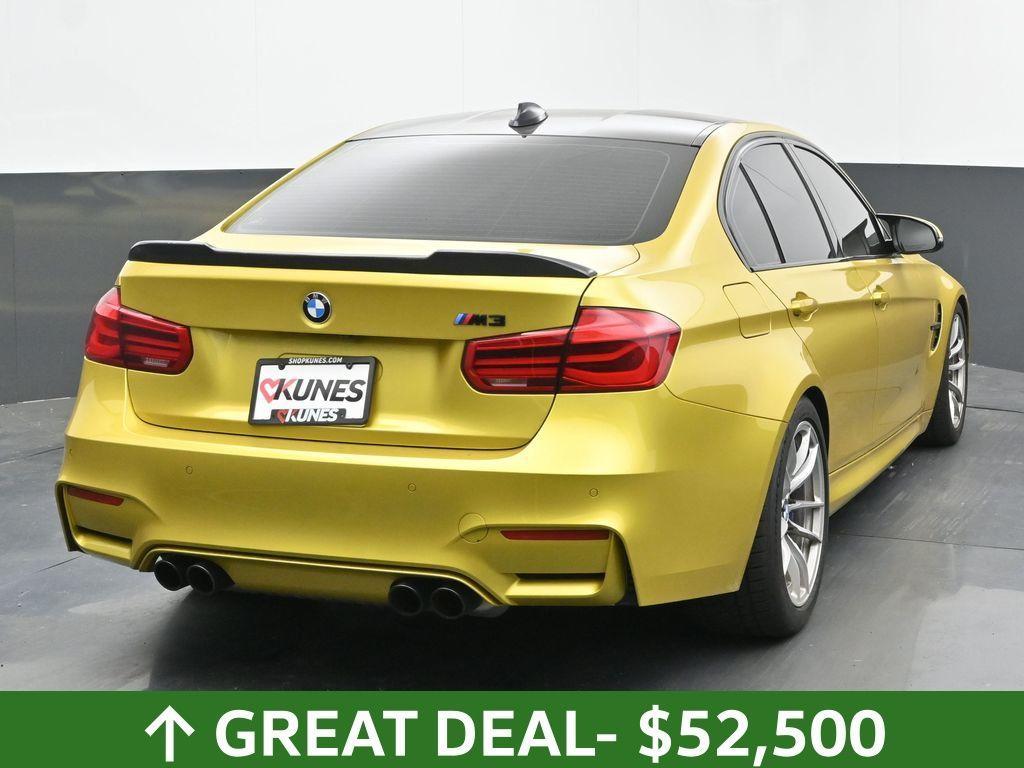 used 2017 BMW M3 car, priced at $52,500