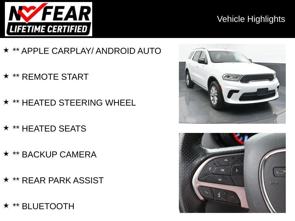 used 2024 Dodge Durango car, priced at $29,261