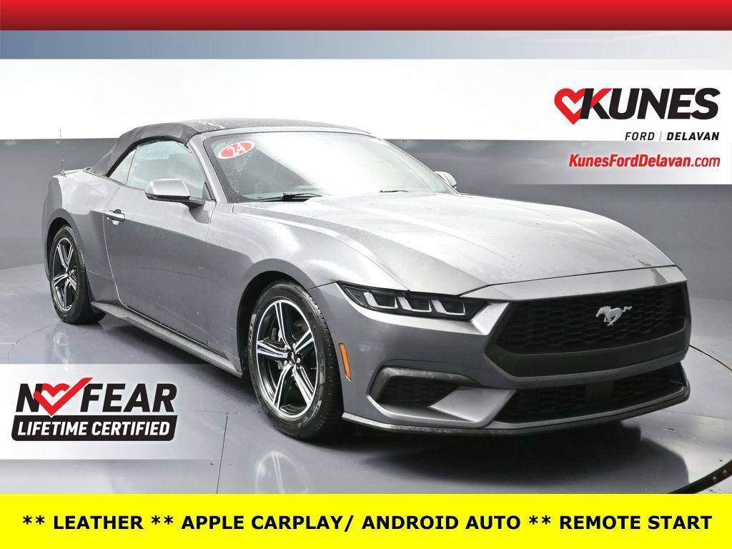 used 2024 Ford Mustang car, priced at $34,211