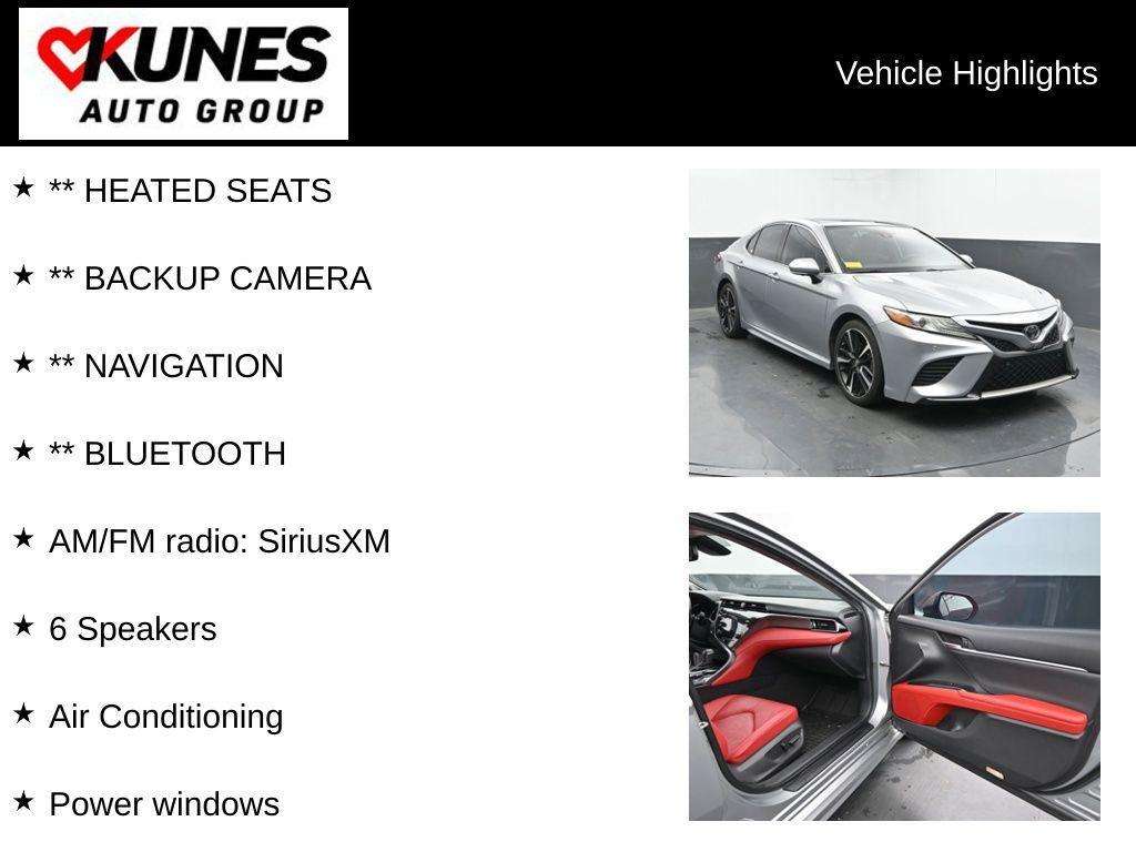used 2019 Toyota Camry car, priced at $18,644