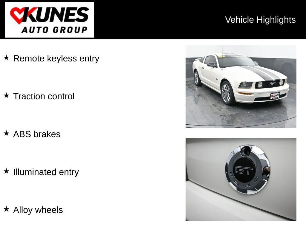 used 2005 Ford Mustang car, priced at $17,254