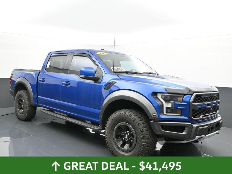 used 2018 Ford F-150 car, priced at $41,495