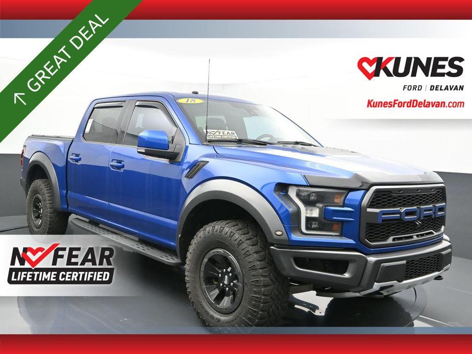 used 2018 Ford F-150 car, priced at $41,495