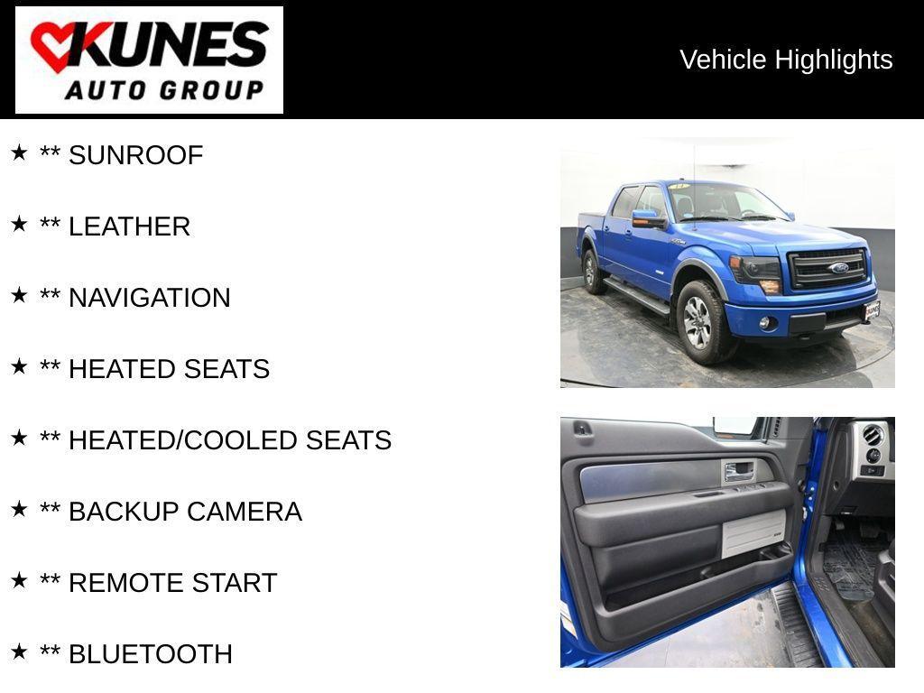 used 2014 Ford F-150 car, priced at $17,863