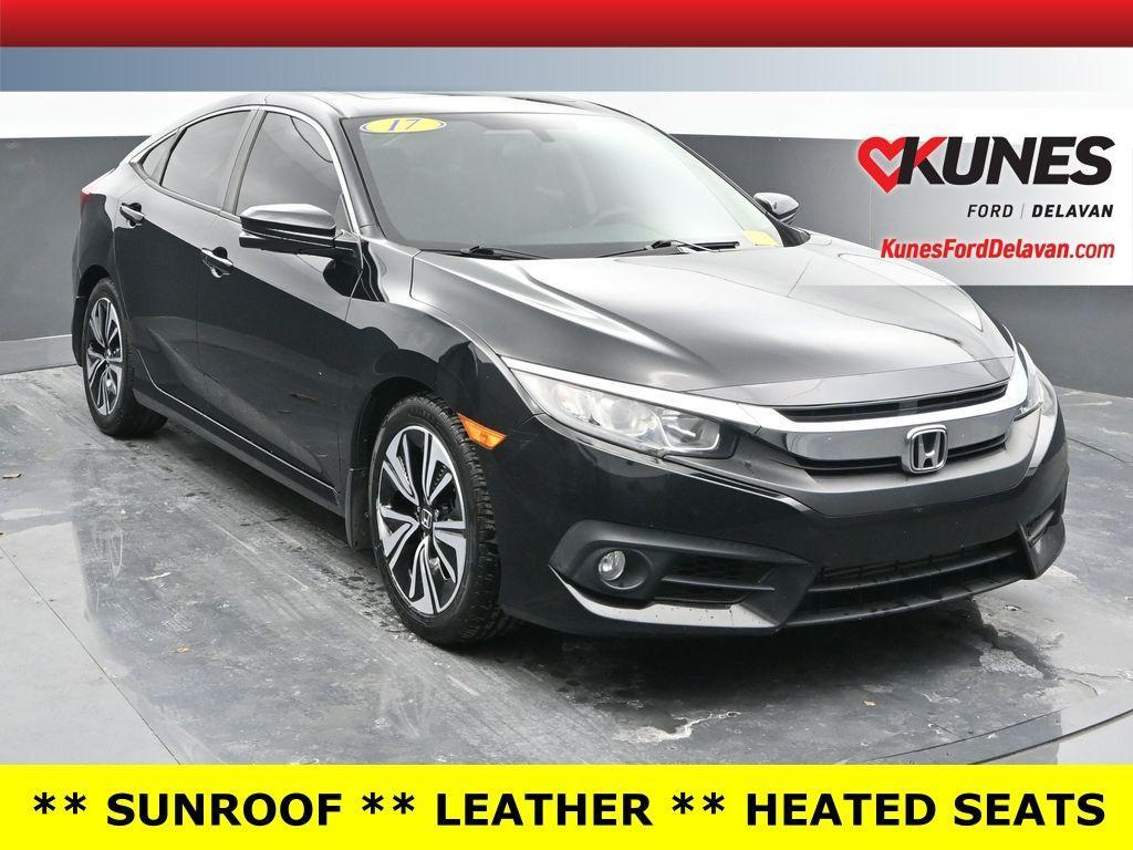 used 2017 Honda Civic car, priced at $15,854