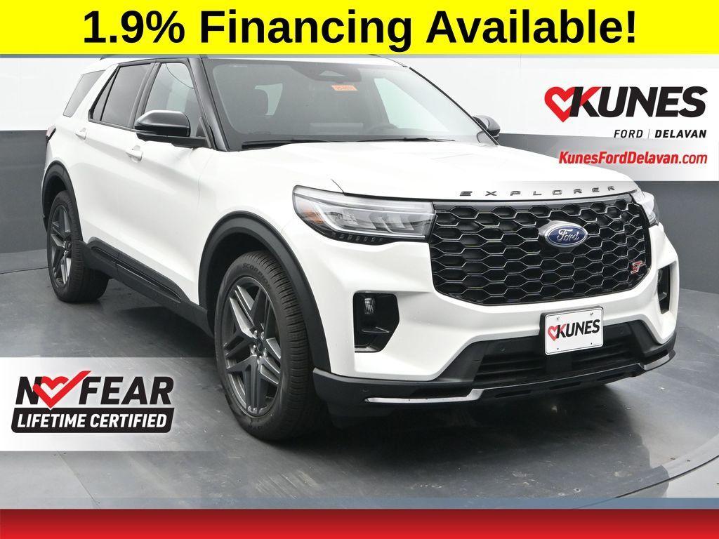 new 2025 Ford Explorer car, priced at $57,818