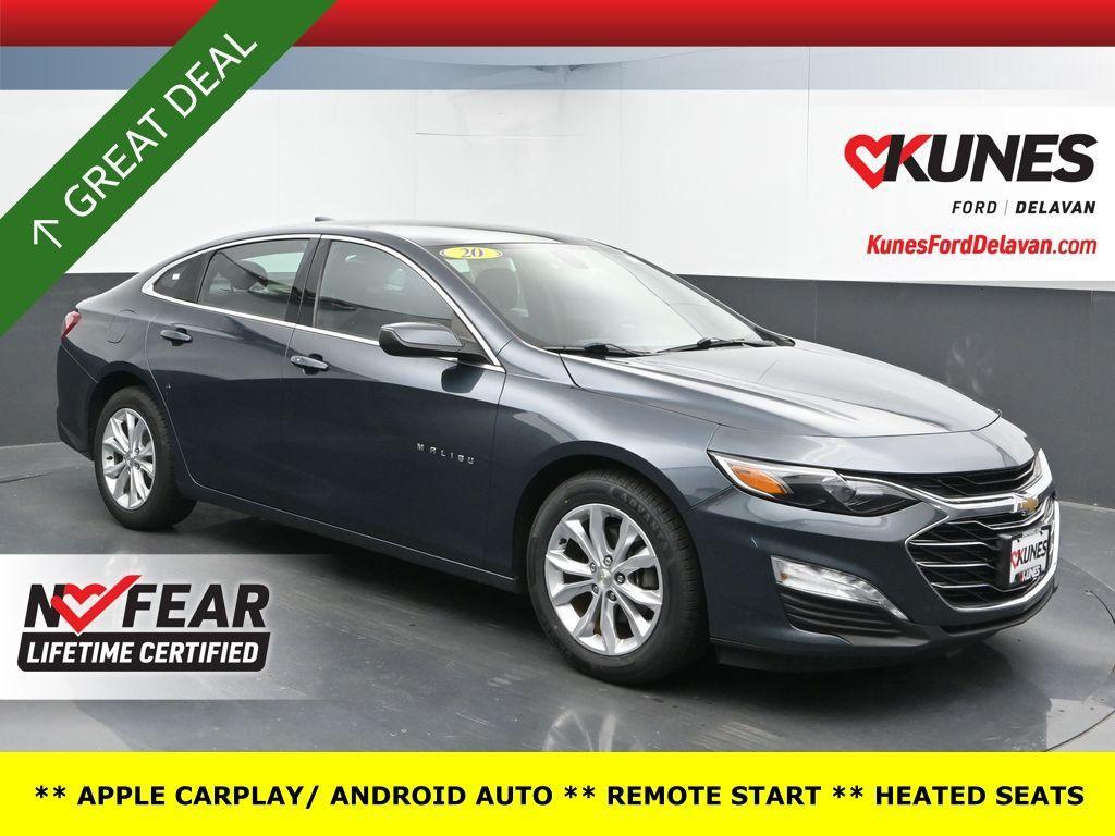 used 2020 Chevrolet Malibu car, priced at $13,976