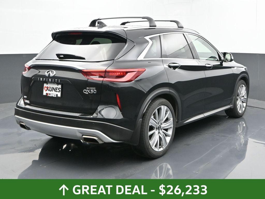 used 2021 INFINITI QX50 car, priced at $26,233