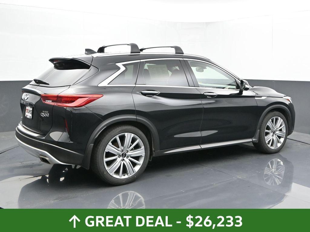 used 2021 INFINITI QX50 car, priced at $26,233