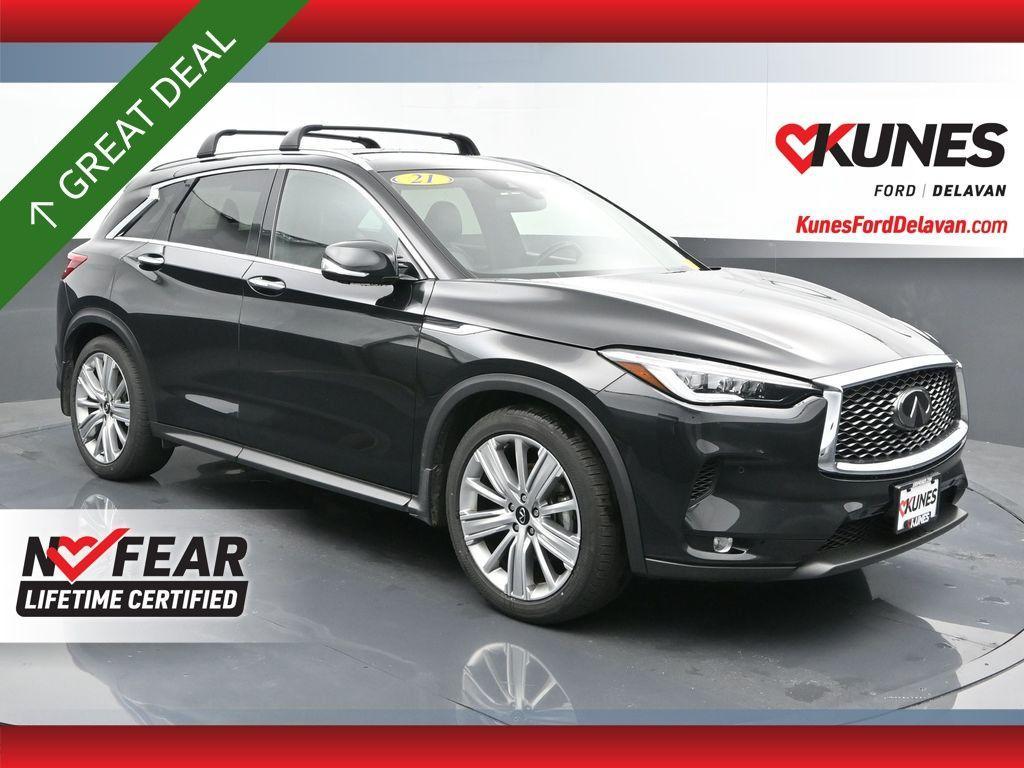 used 2021 INFINITI QX50 car, priced at $26,233