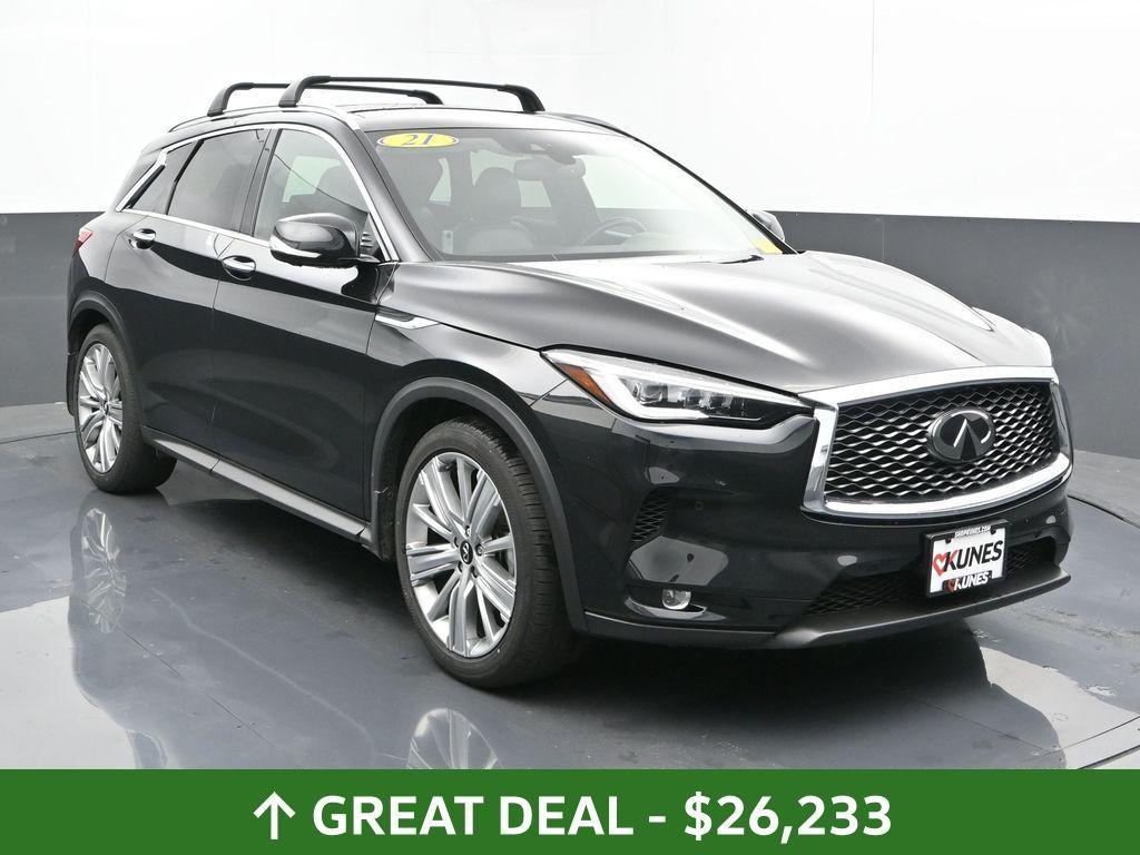 used 2021 INFINITI QX50 car, priced at $26,233