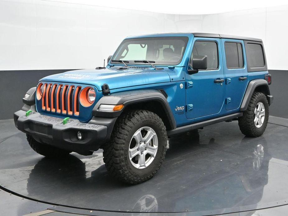 used 2020 Jeep Wrangler Unlimited car, priced at $30,345