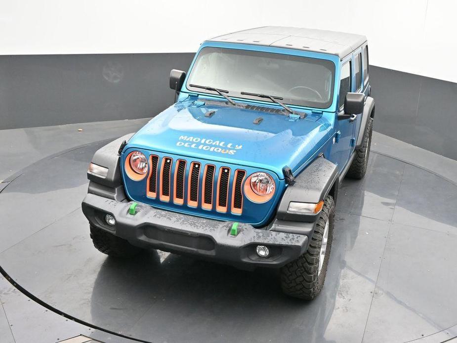 used 2020 Jeep Wrangler Unlimited car, priced at $30,345