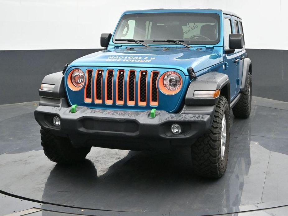 used 2020 Jeep Wrangler Unlimited car, priced at $30,345