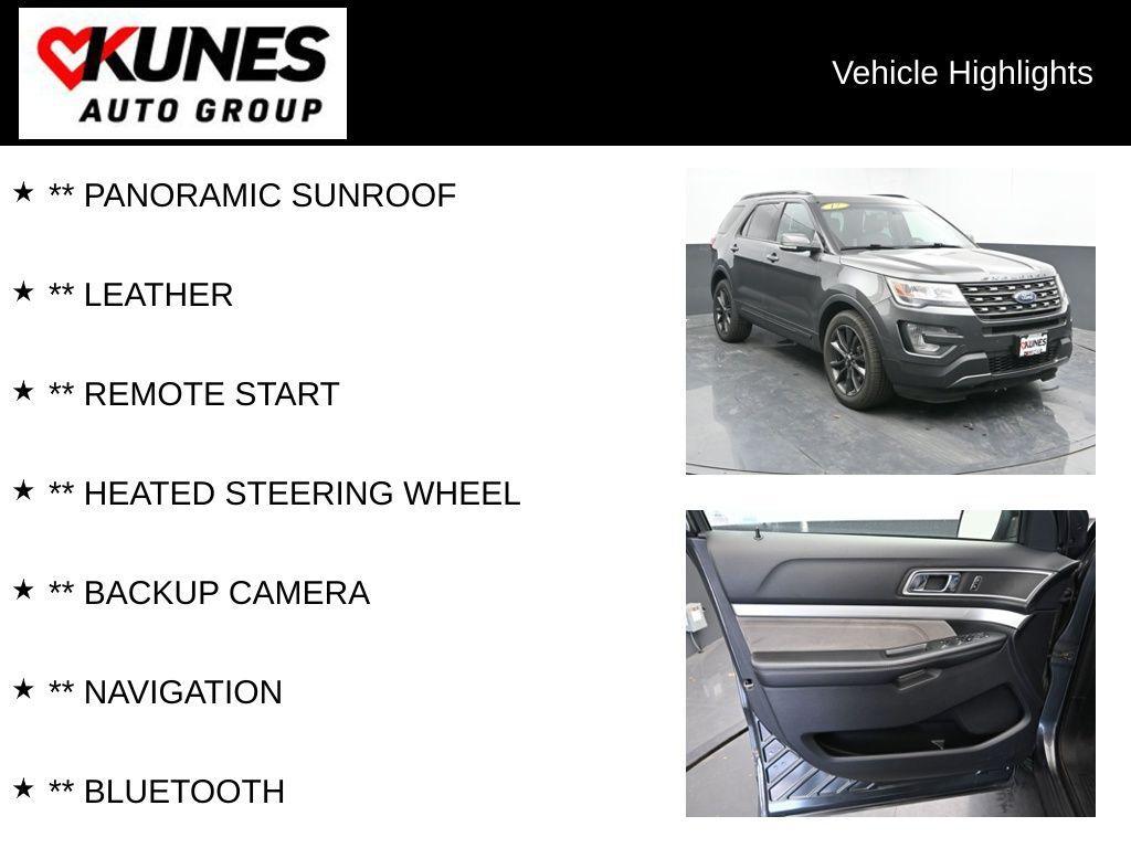 used 2017 Ford Explorer car, priced at $13,898