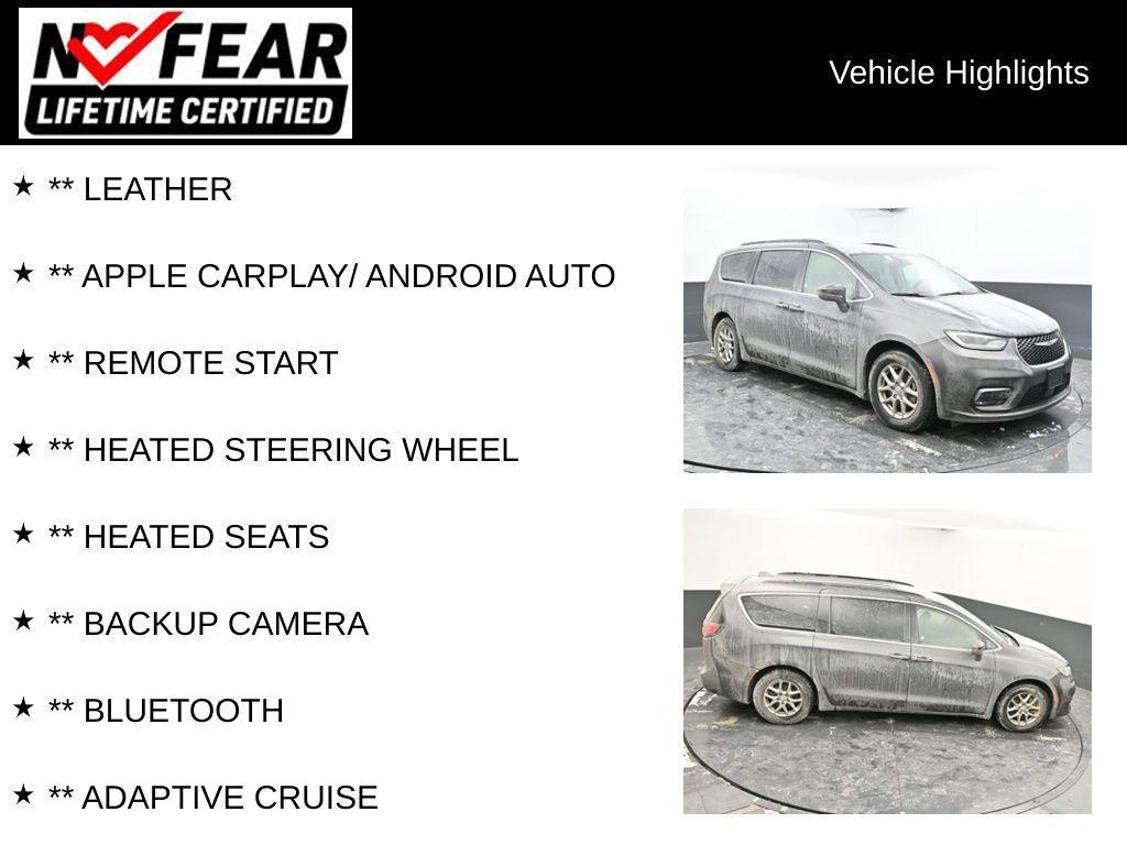 used 2022 Chrysler Pacifica car, priced at $21,610