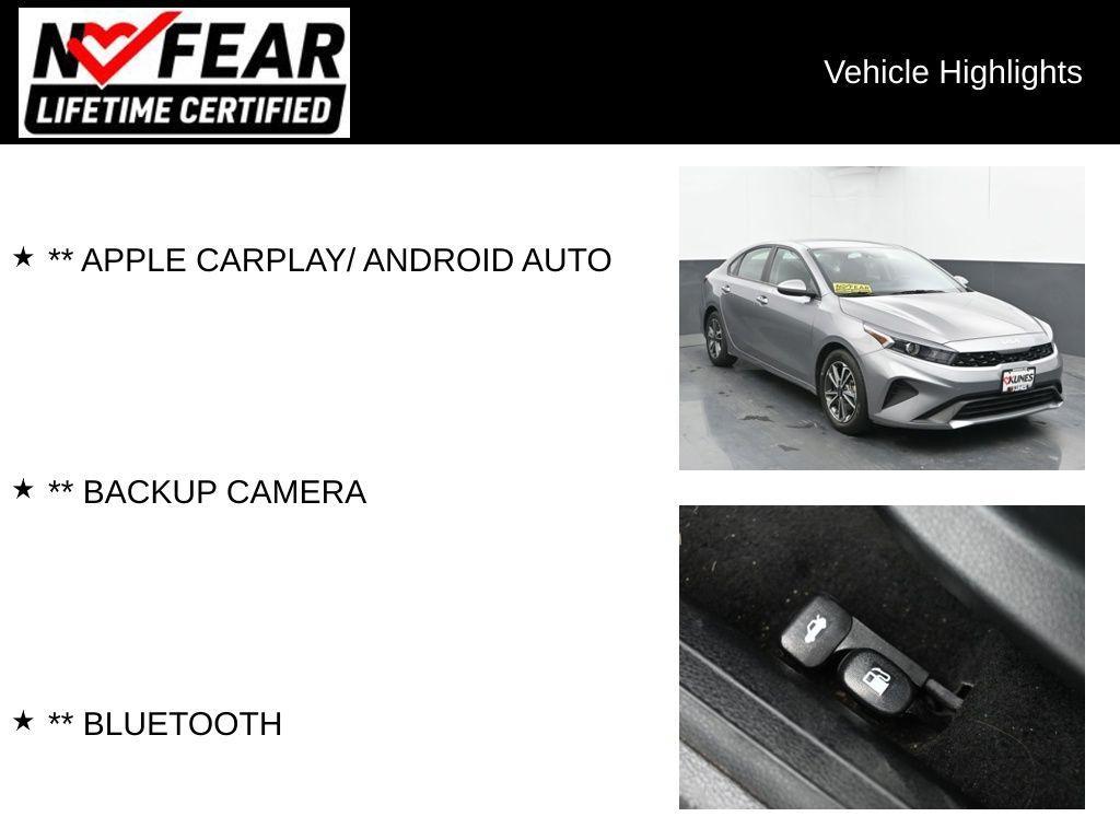 used 2023 Kia Forte car, priced at $19,491