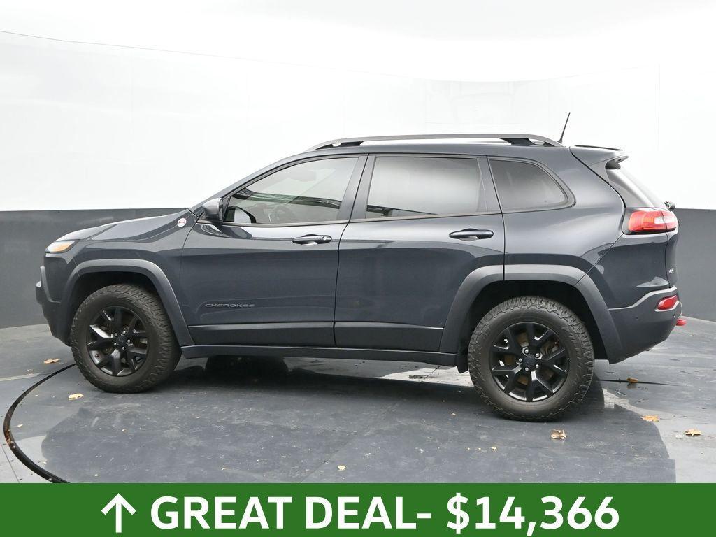 used 2017 Jeep Cherokee car, priced at $14,366