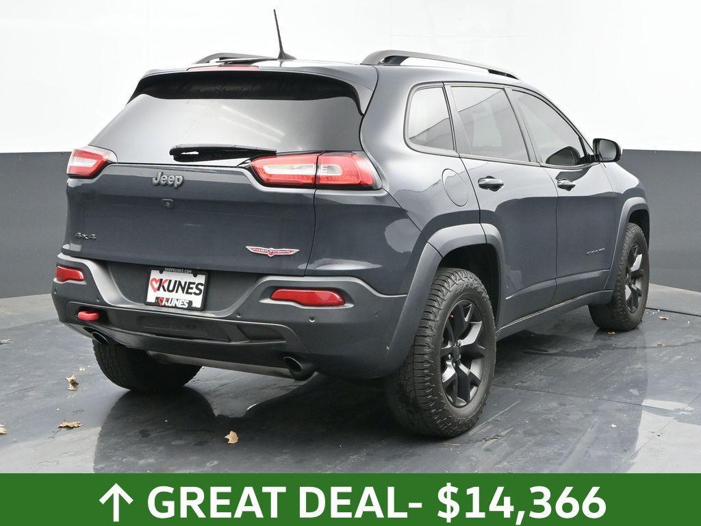 used 2017 Jeep Cherokee car, priced at $14,366