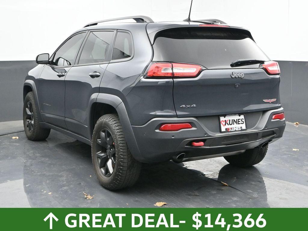 used 2017 Jeep Cherokee car, priced at $14,366