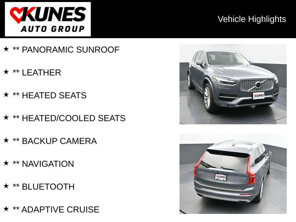 used 2017 Volvo XC90 car, priced at $20,685