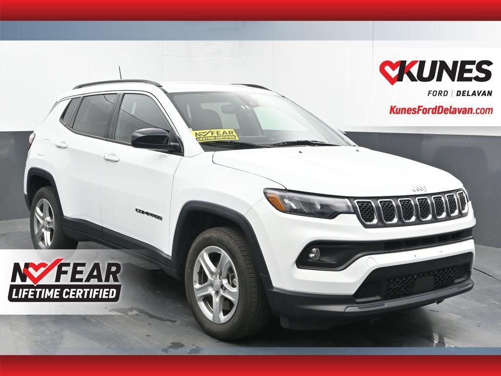 used 2023 Jeep Compass car, priced at $21,599