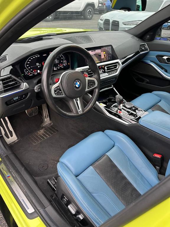 used 2022 BMW M3 car, priced at $74,999