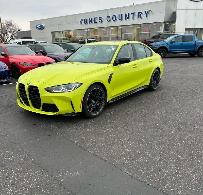 used 2022 BMW M3 car, priced at $74,999