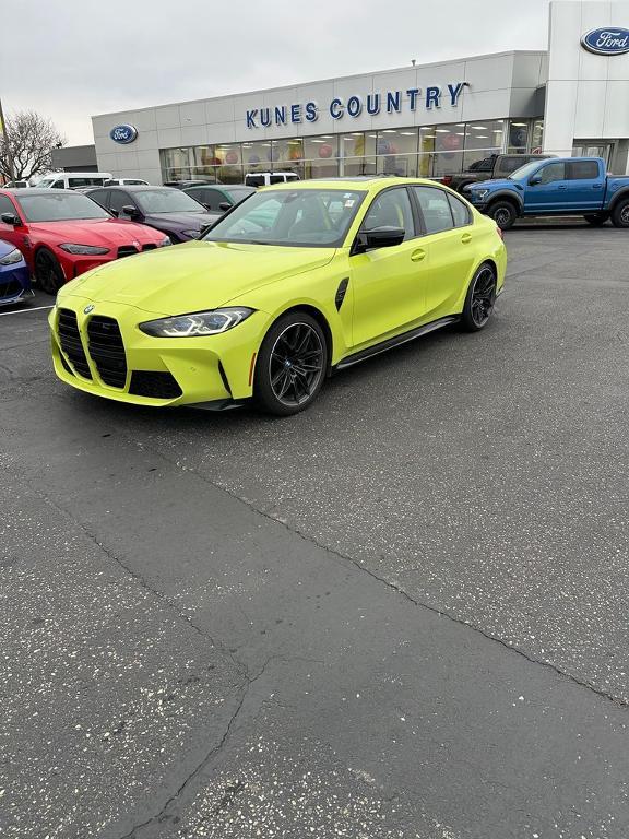 used 2022 BMW M3 car, priced at $74,999