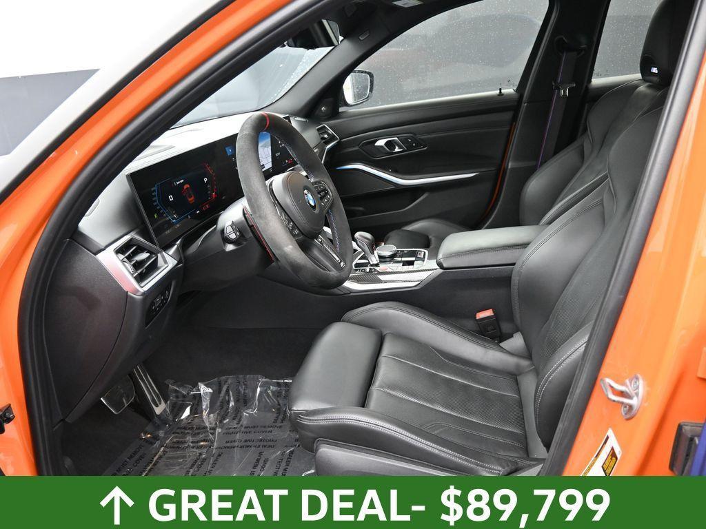 used 2024 BMW M3 car, priced at $89,799