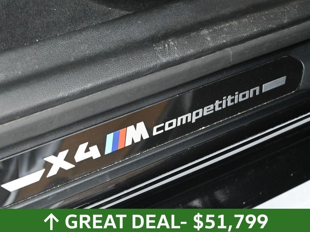 used 2021 BMW X4 M car, priced at $51,799