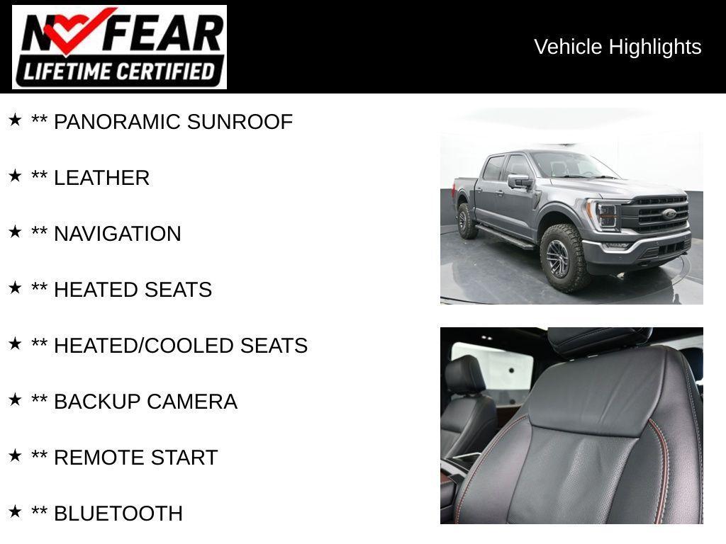 used 2022 Ford F-150 car, priced at $41,728