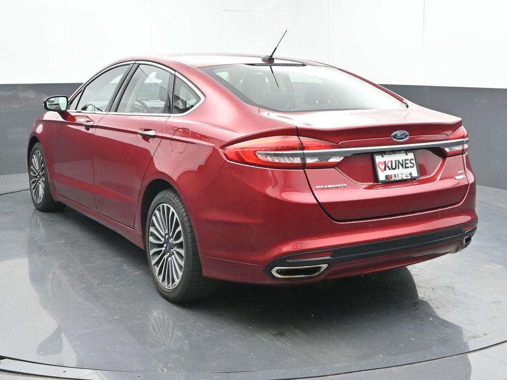 used 2017 Ford Fusion car, priced at $14,859