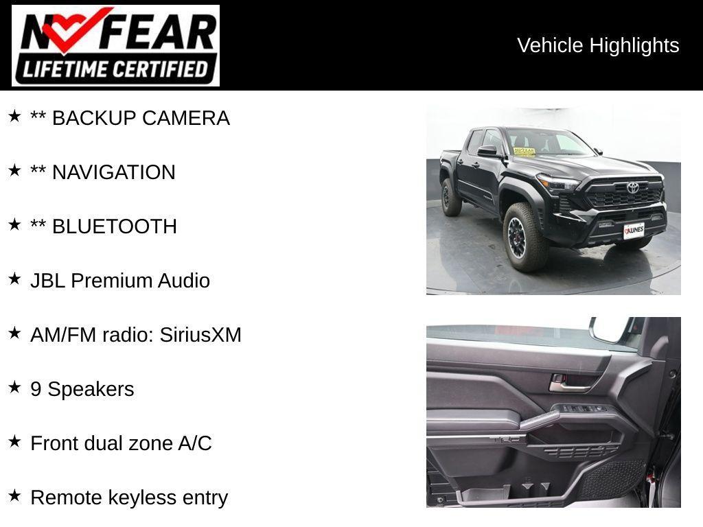 used 2025 Toyota Tacoma car, priced at $44,495