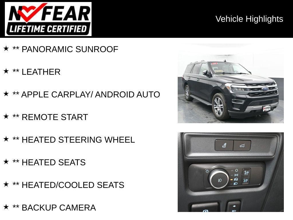used 2022 Ford Expedition car, priced at $43,150