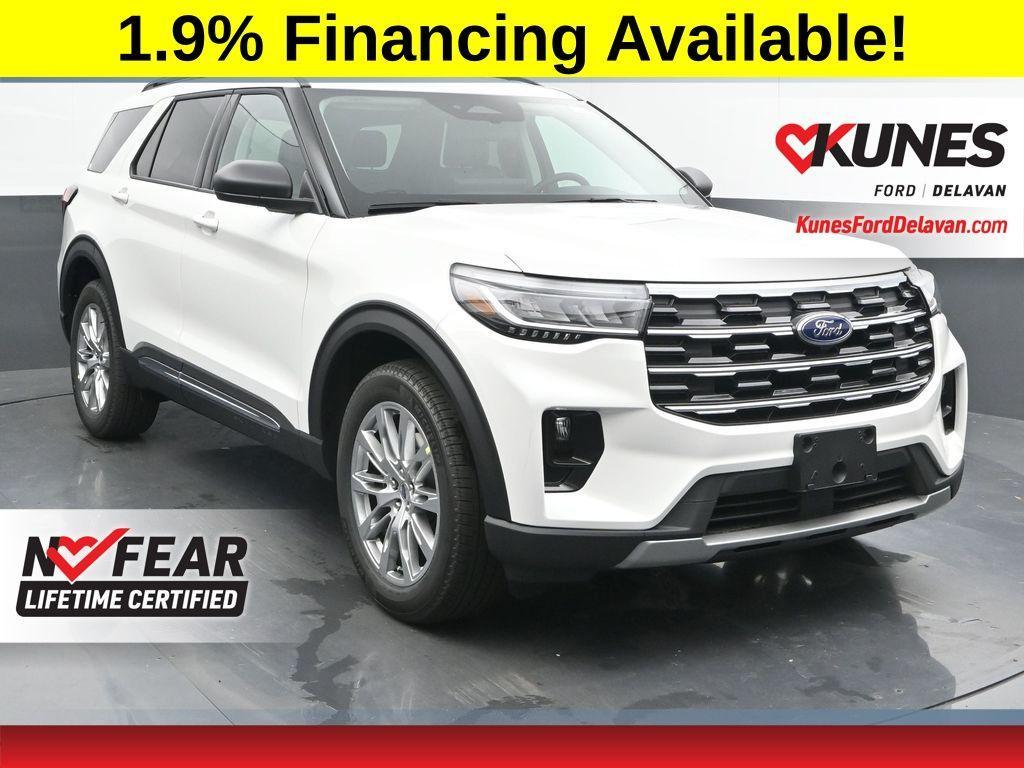 new 2025 Ford Explorer car, priced at $45,833